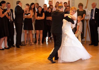 Svatební tanec foto z prvního novomanželského tance.