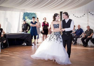 Svatební tanec foto z prvního novomanželského tance.