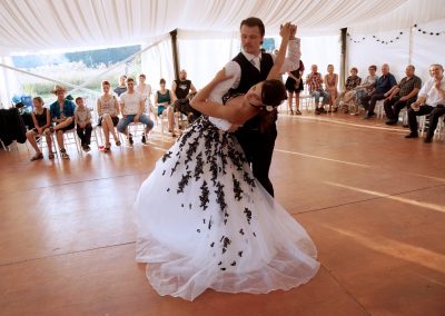 Svatební tanec foto z prvního novomanželského tance.