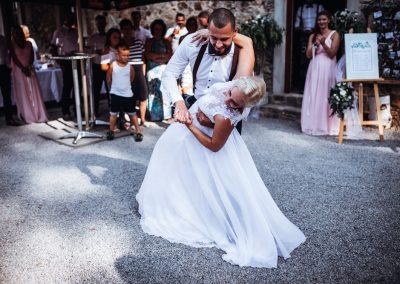 Svatební tanec foto z prvního novomanželského tance.