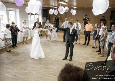Svatební tanec foto z prvního tance.