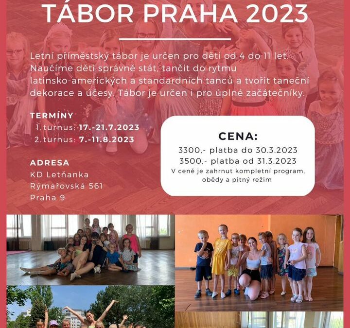 PŘÍMĚSTSKÝ TANEČNÍ TÁBOR