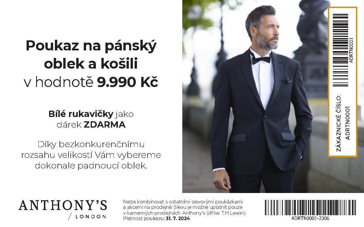 Naše škola doporučuje Anthony’s