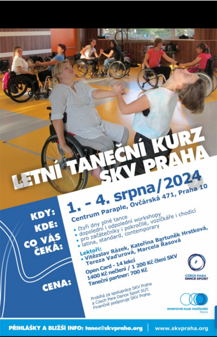 Tanec na vozíku letní semináře