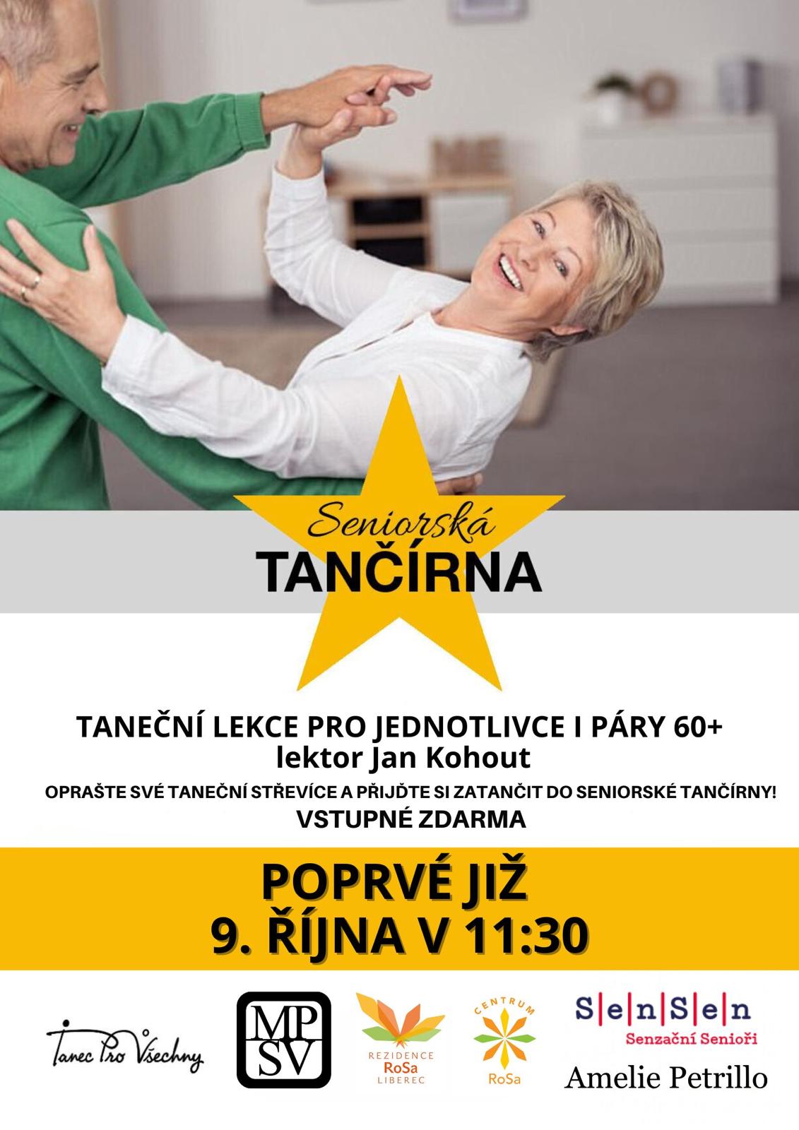 Seniorská tančírna Liberec