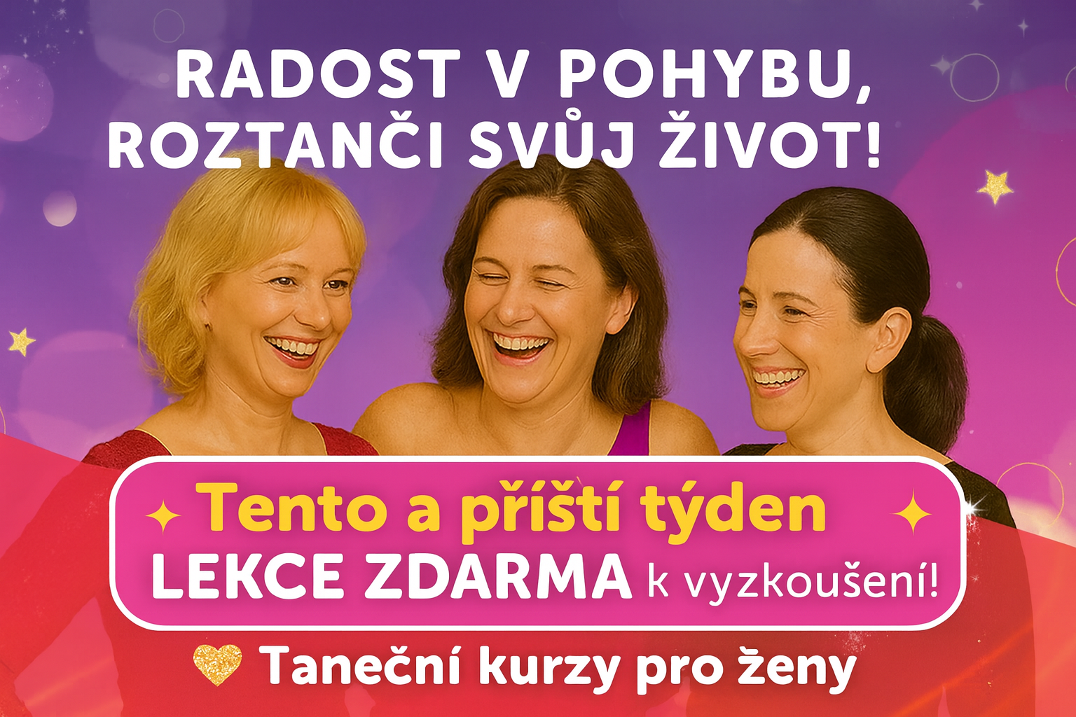 14 dní na vyzkoušení Latiny pro ženy zdarma!